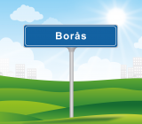 Borås. Illustration: Colourbox