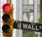 Rött ljus mot Wall Street. Foto: Colourbox