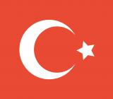 Turkiets flagga. Foto: Colourbox